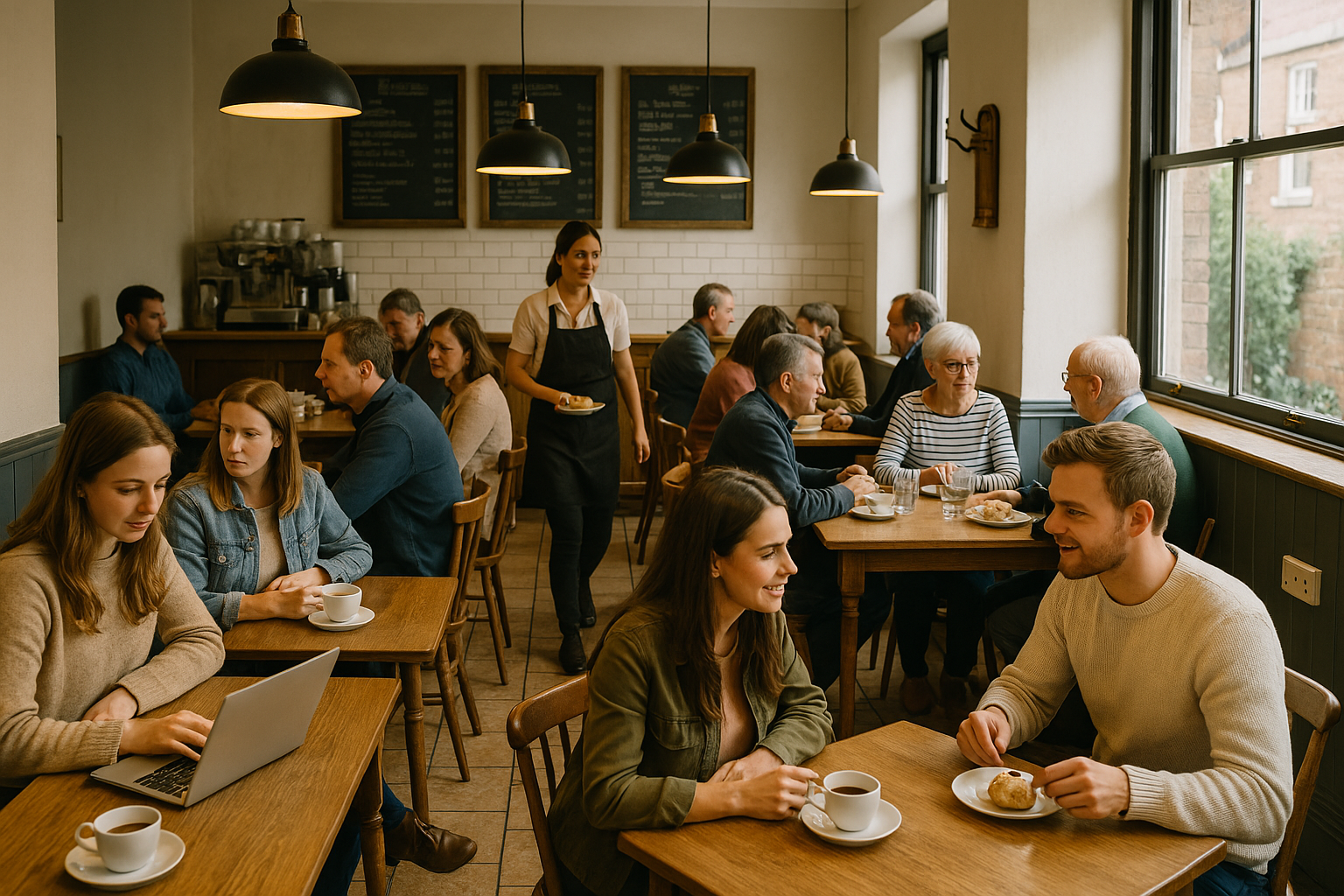Busy local business
